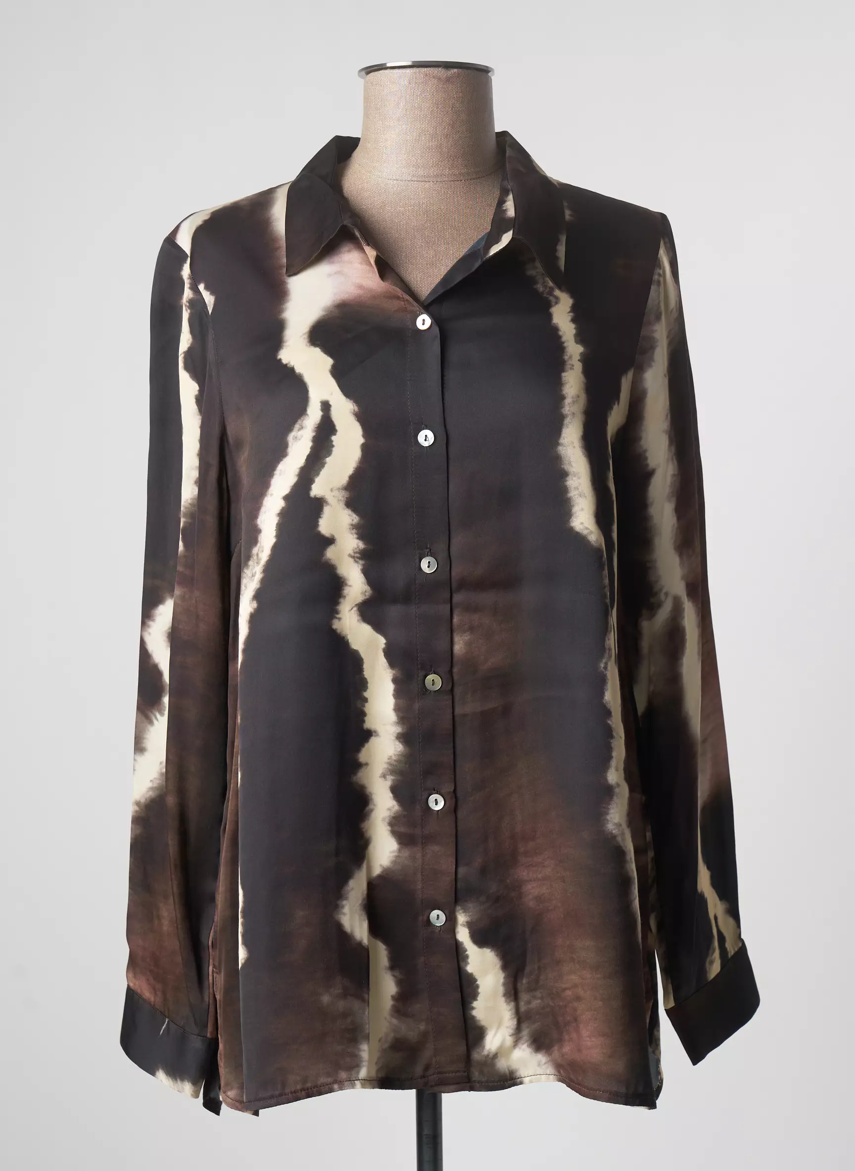 Lauren Vidal Chemisiers Femme couleur marron