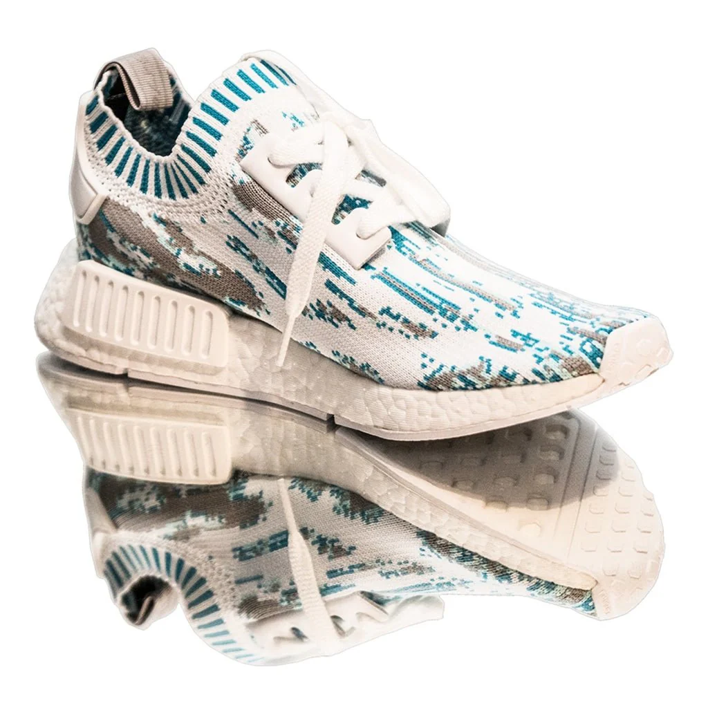 NMD R1 Sneakersnstuff Datamosh Clear Aqua
