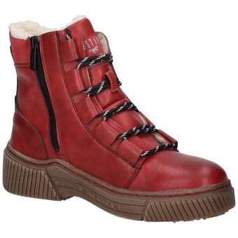 Mustang Stiefelette in rot