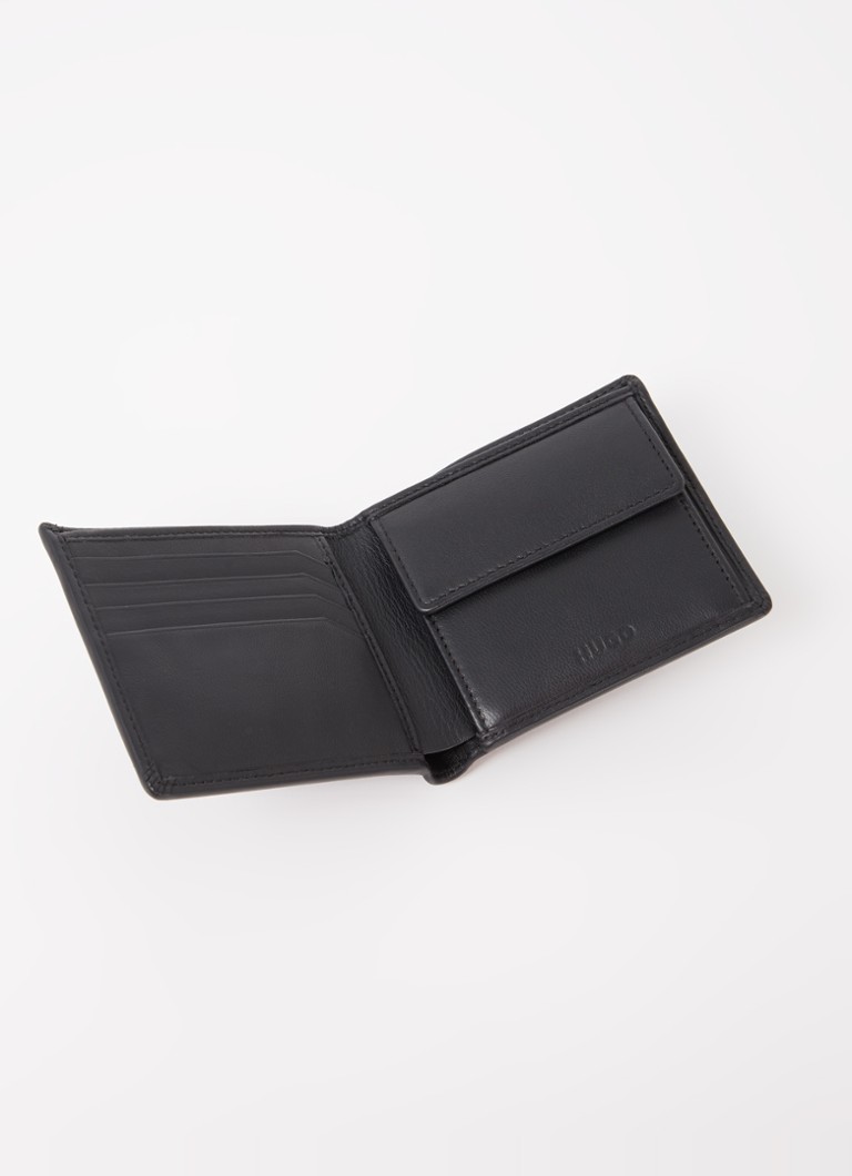 Portofel din piele cu sigla HUGO BOSS