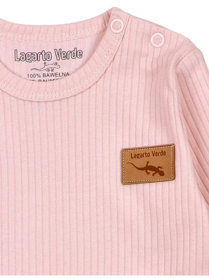 Lagarto Verde Strampler Herbst, Winter in rosa günstig kaufen
