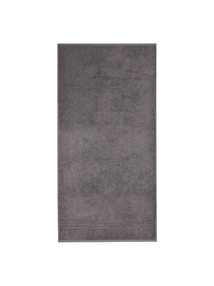 Schiesser Duschtuch Milano im 2er Set in Dunkelgrau günstig kaufen onesize