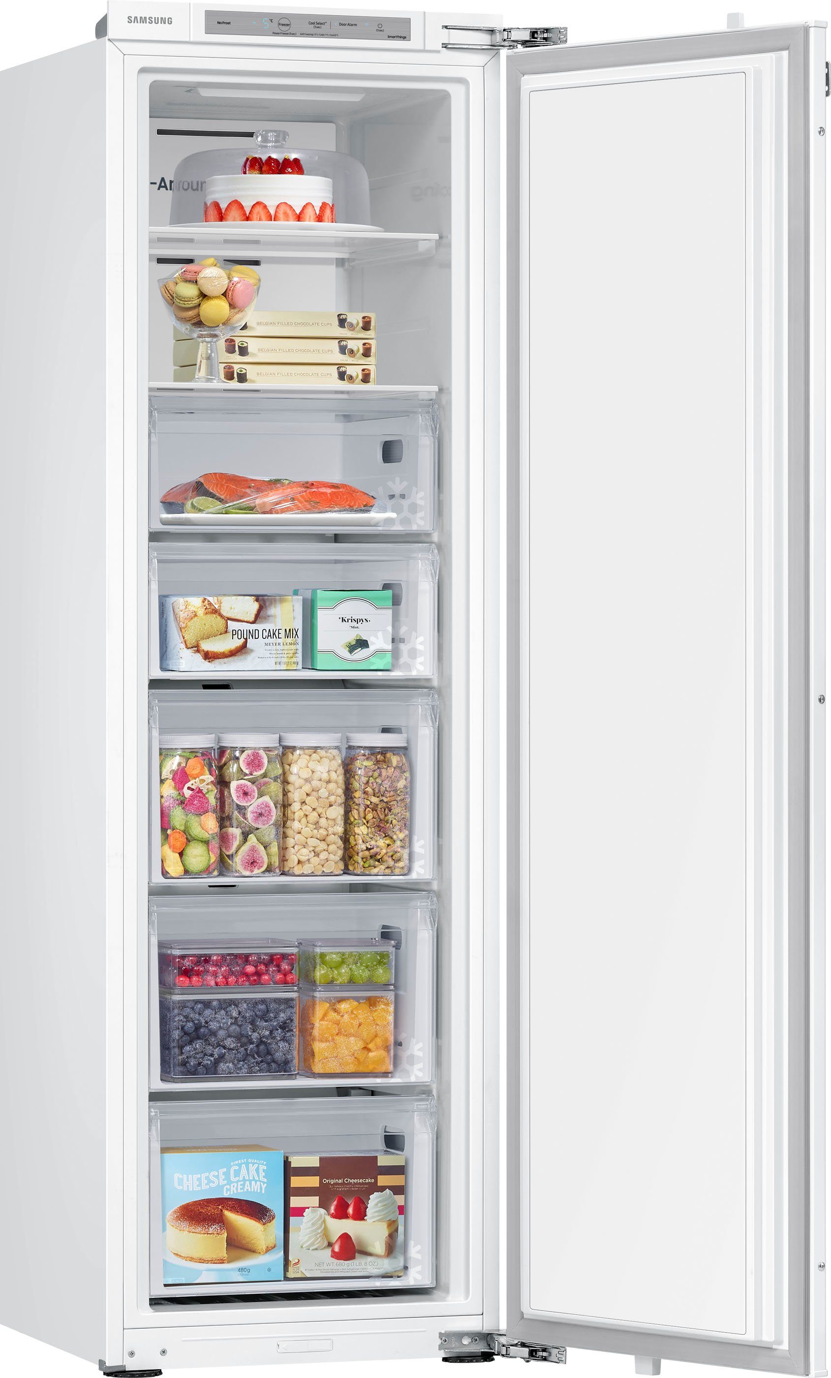 Samsung Einbaugefrierschrank BRZ22610EWW/EG, 177,5 cm hoch, 54 cm breit