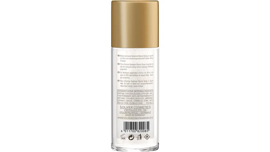 s.Oliver Original Women Deospray 75 ml
