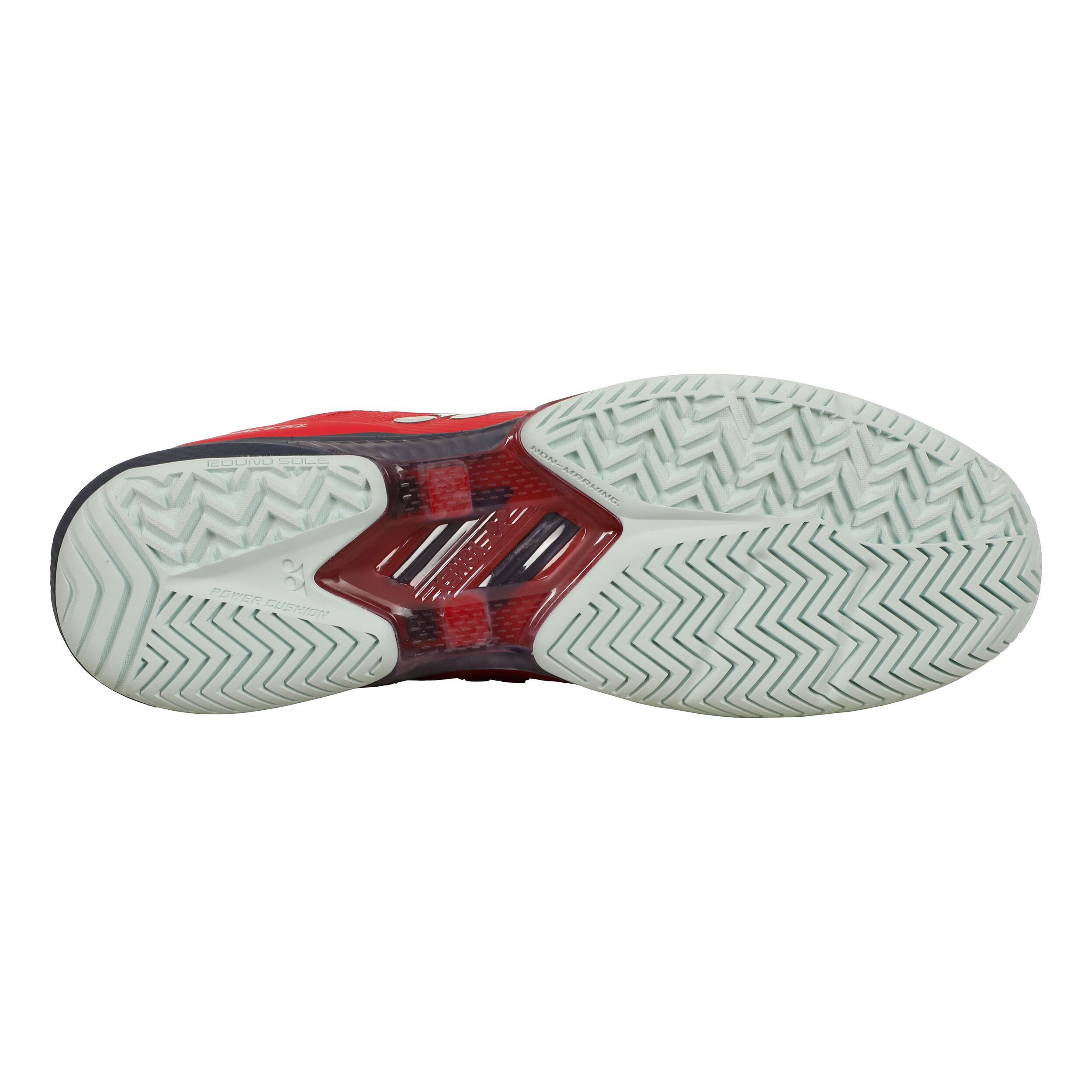 AD Accel Allcourtschuh Herren - Koralle, Dunkelblau