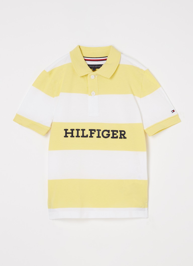 Tommy Hilfiger polo majica regularnog kroja od pike pamuka s prugastim printom