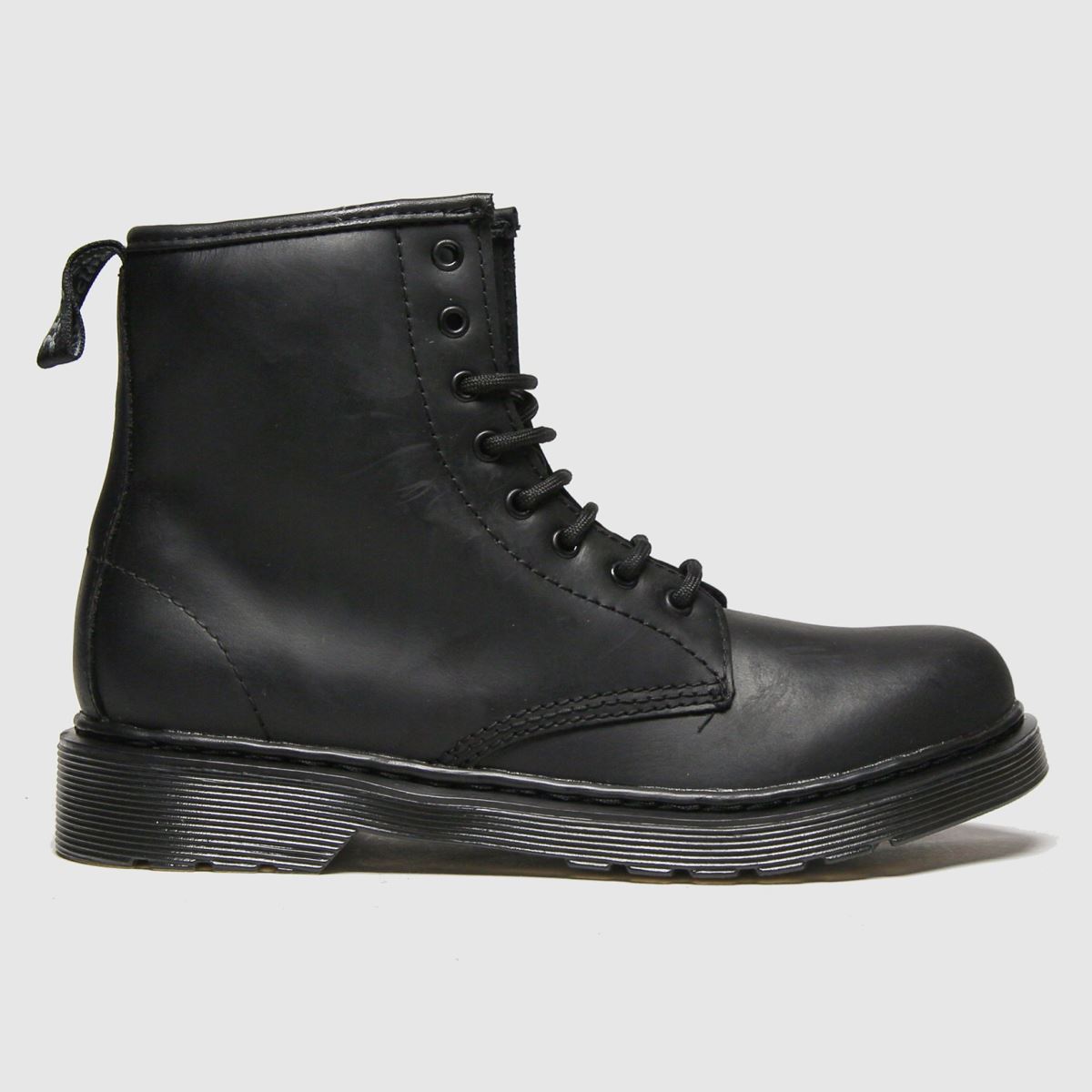Dr Martens svarta 1460 Serena Mono Junior stövlar