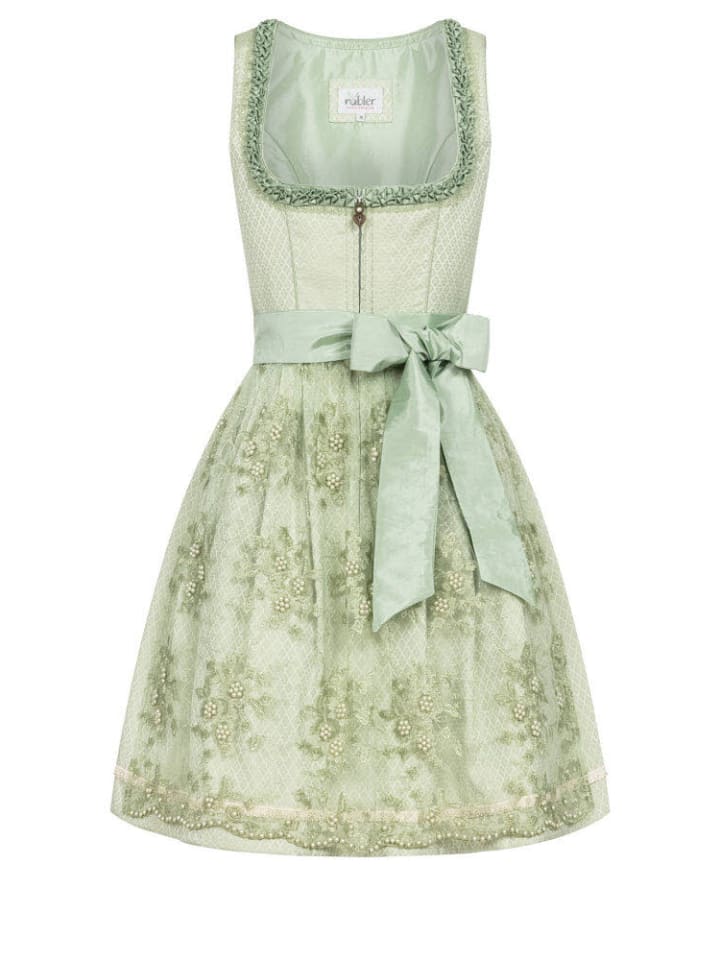 Nübler Mini Dirndl Edina in Grün günstig kaufen