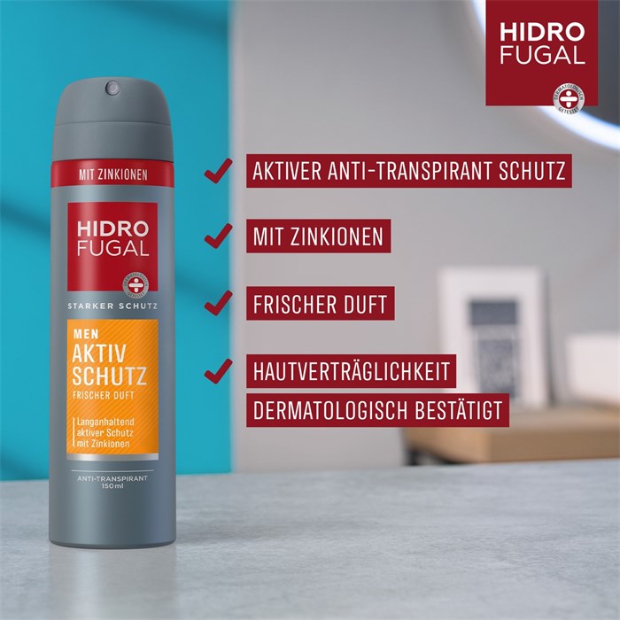 Men Aktiv Schutz Anti-Transpirant Spray