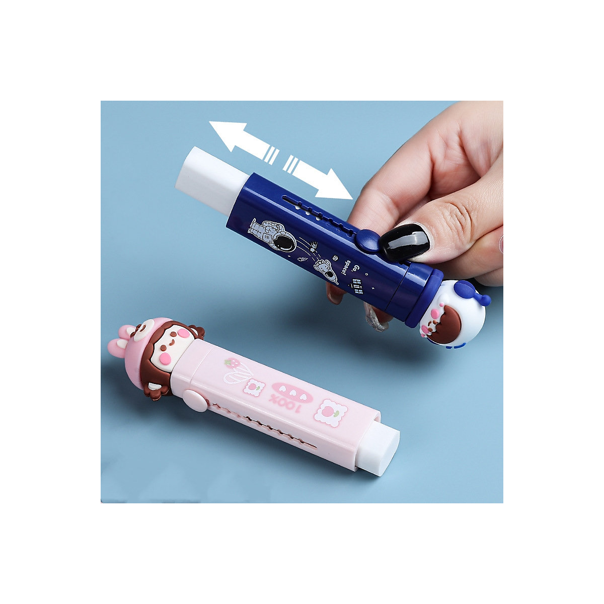 Kreativer Push-Pull-Radierer Kreativer Push-Pull-Radierer, ohne Spuren zu hinterlassen Briefpapier