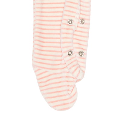 Set Strampler + T-Shirt langarm GOTS, rosa