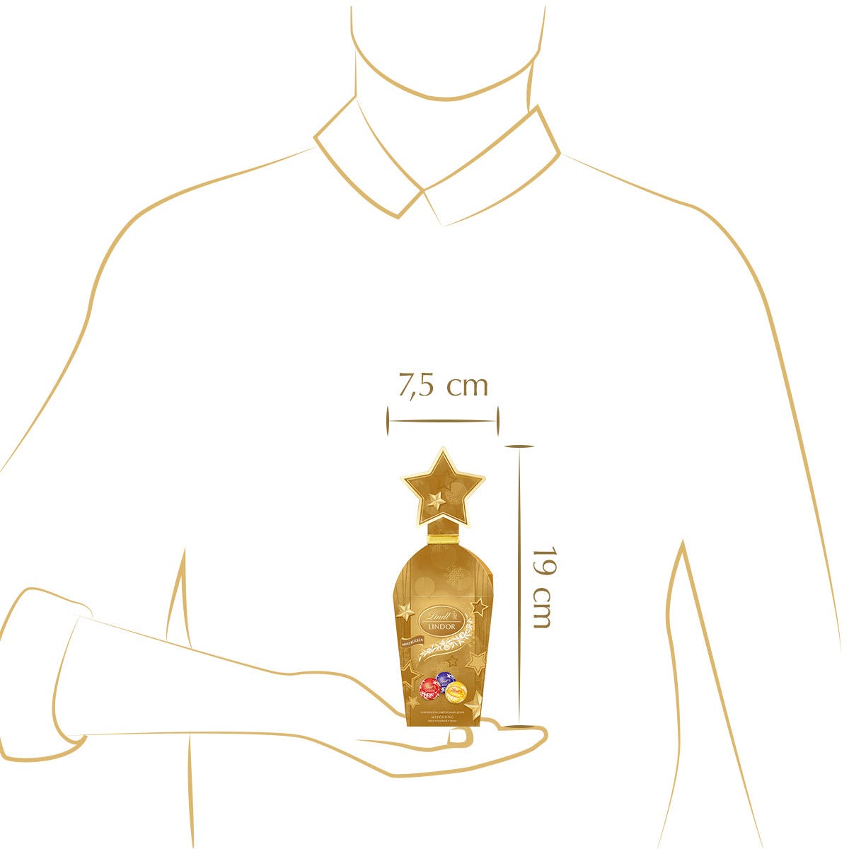 LINDOR Köcher Mischung, 150g