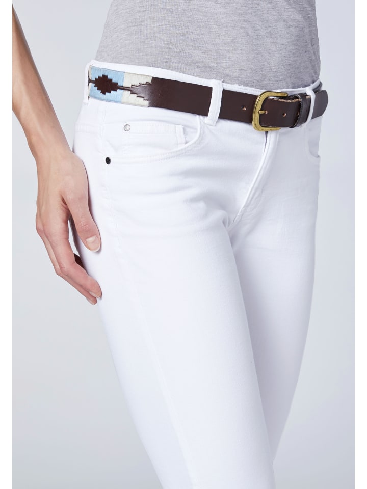 Polo Sylt Jeans in Weiß günstig kaufen