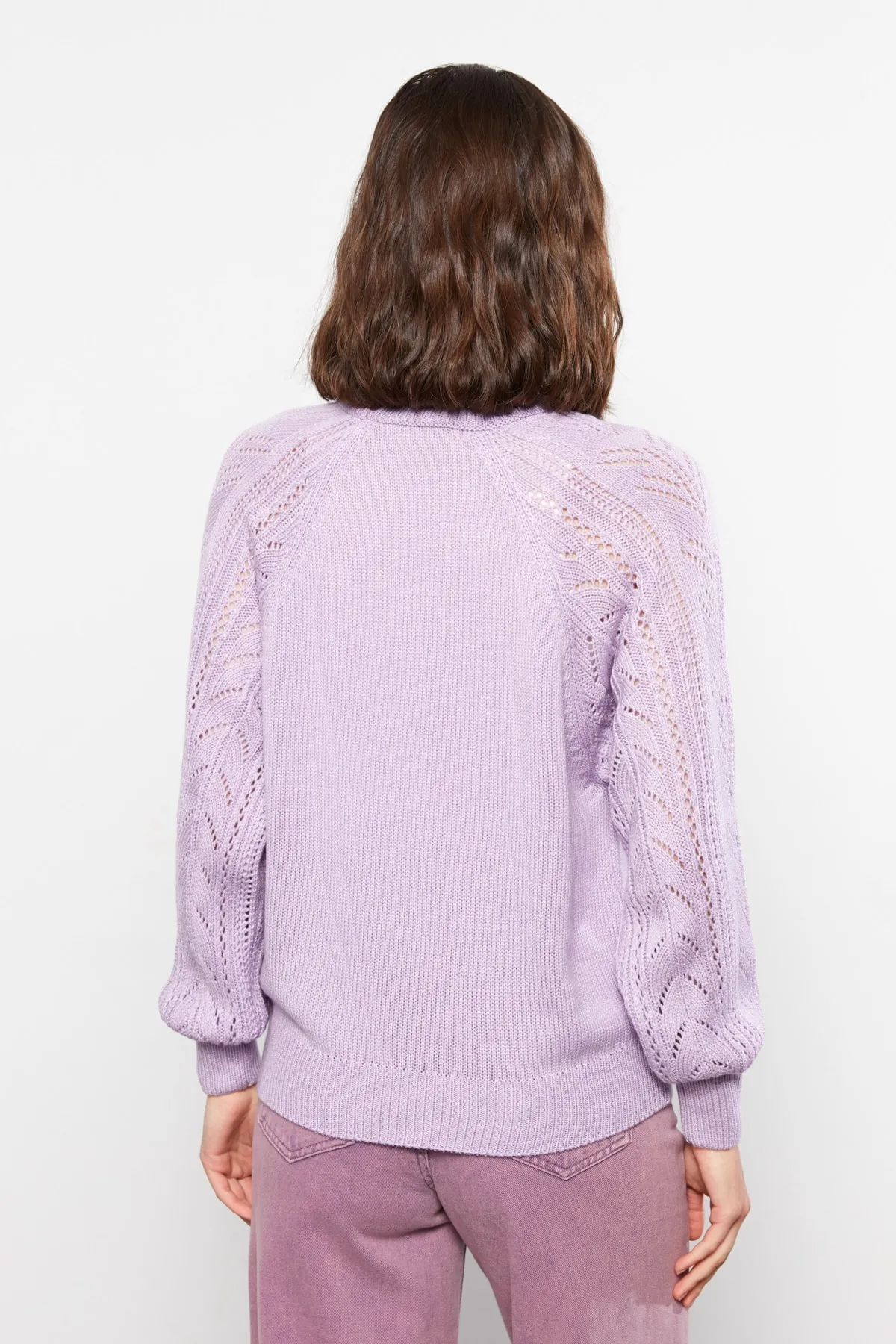 LC Waikiki  Pullover - Lila - Regular Fit