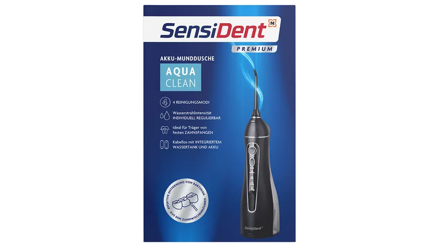 SensiDent Akku-Munddusche Aqua Clean