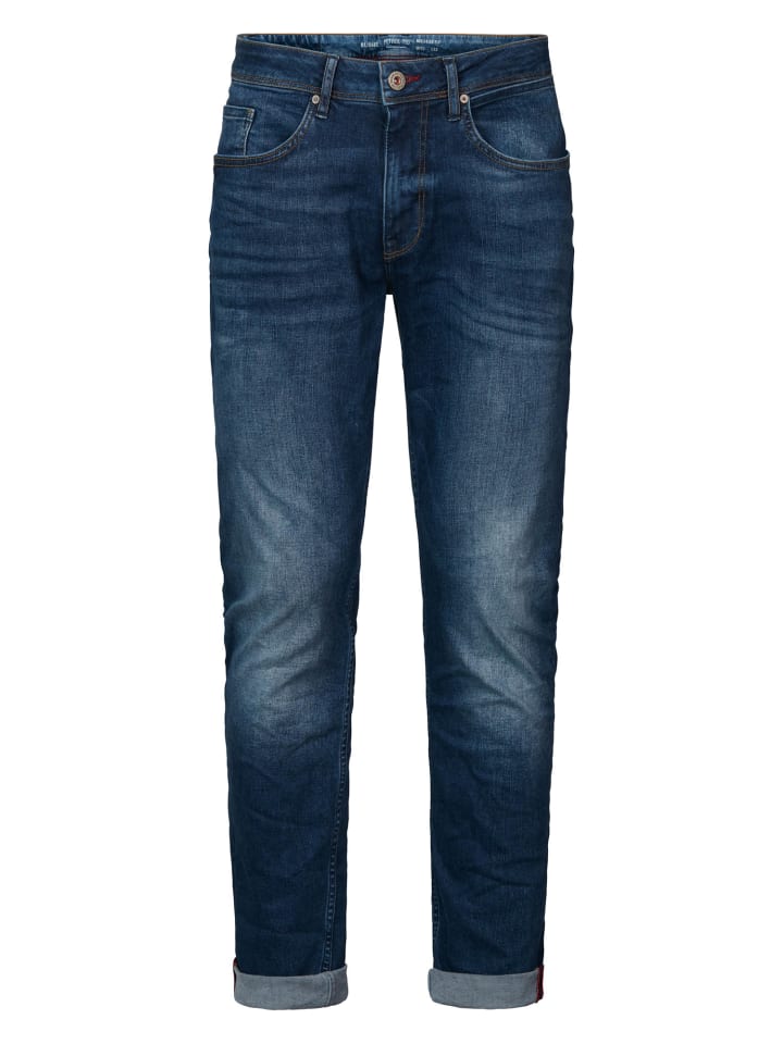 Petrol Industries Regular Tapered Fit Jeans Russel in Blau günstig kaufen
