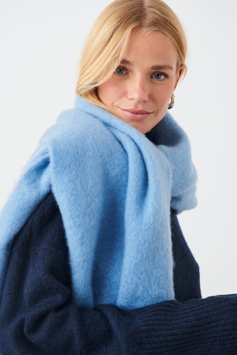 Soft chunky scarf