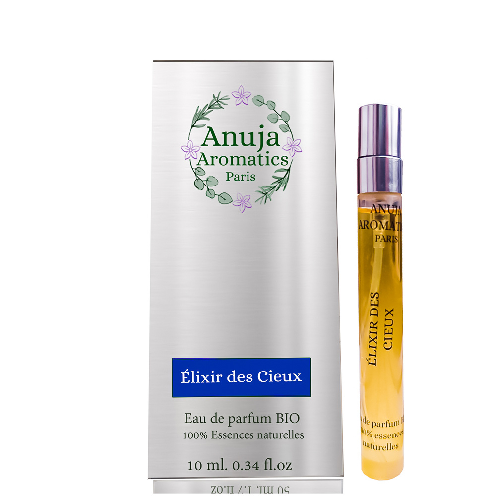 anuja aromatics Élixir des Cieux Eau de Parfum Bio aux Essences 100 % Naturelles