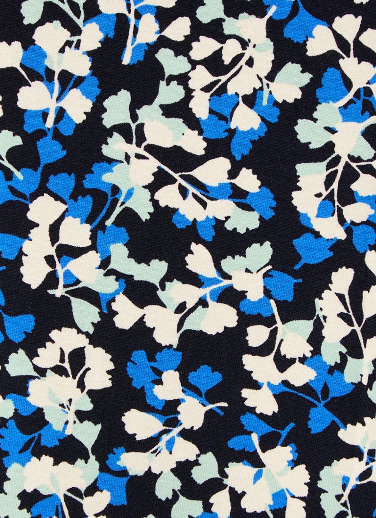 Abito midi Frankie in jersey con stampa floreale di Hobbs