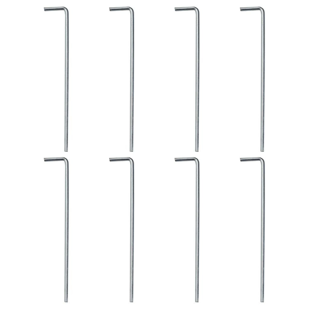 DOTMALL Grillpavillon aus massivem Stahl Grillpavillon mit Flammenschutzdach 215x150x220 cm