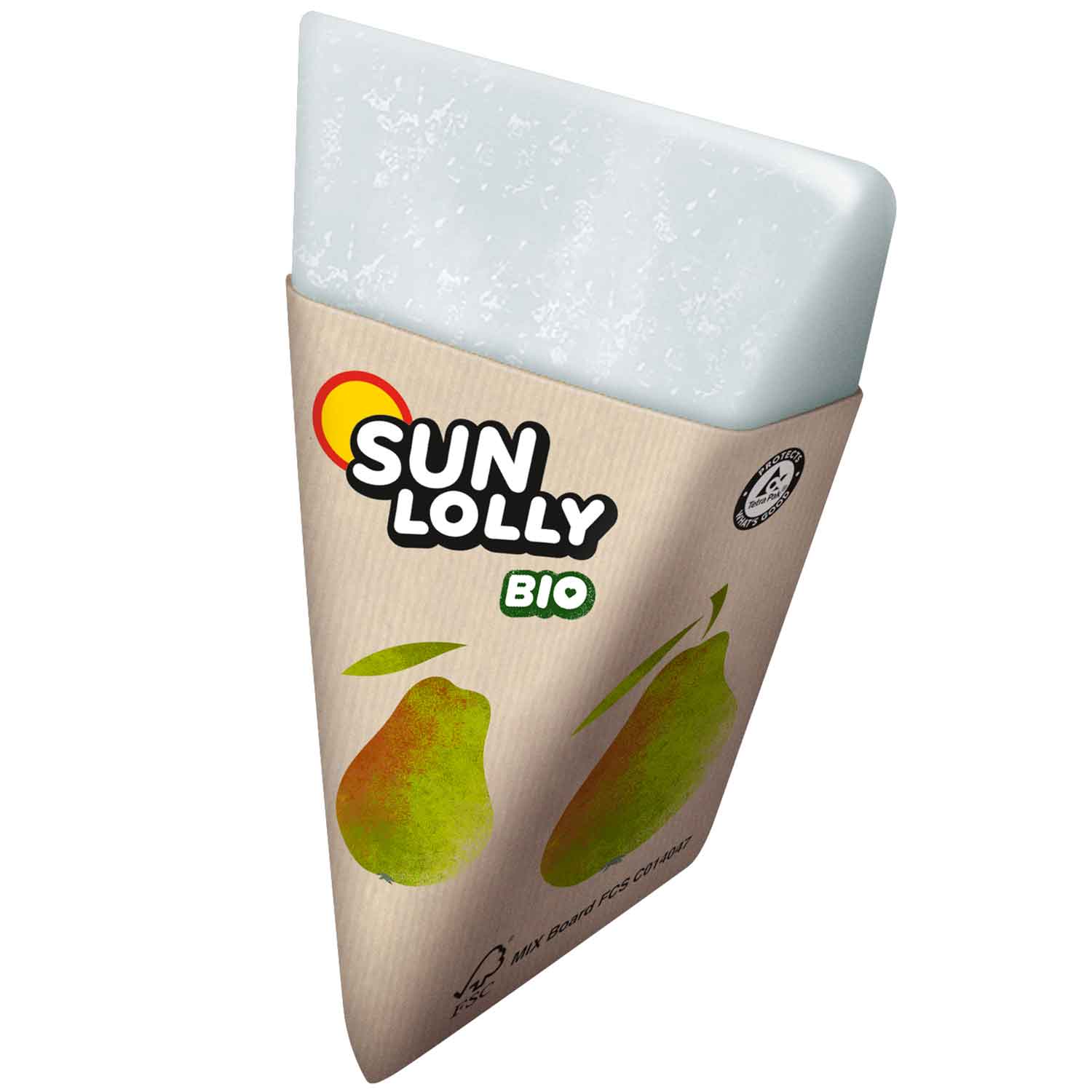 Sun Lolly Wassereis Birne Bio 7er