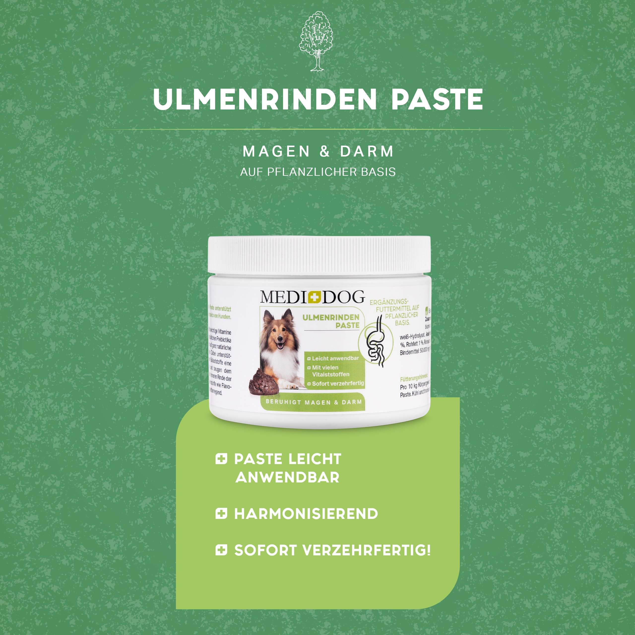 MediDog Ergänzungsfutter & Aufzucht MediDog Ulmenrinde Paste