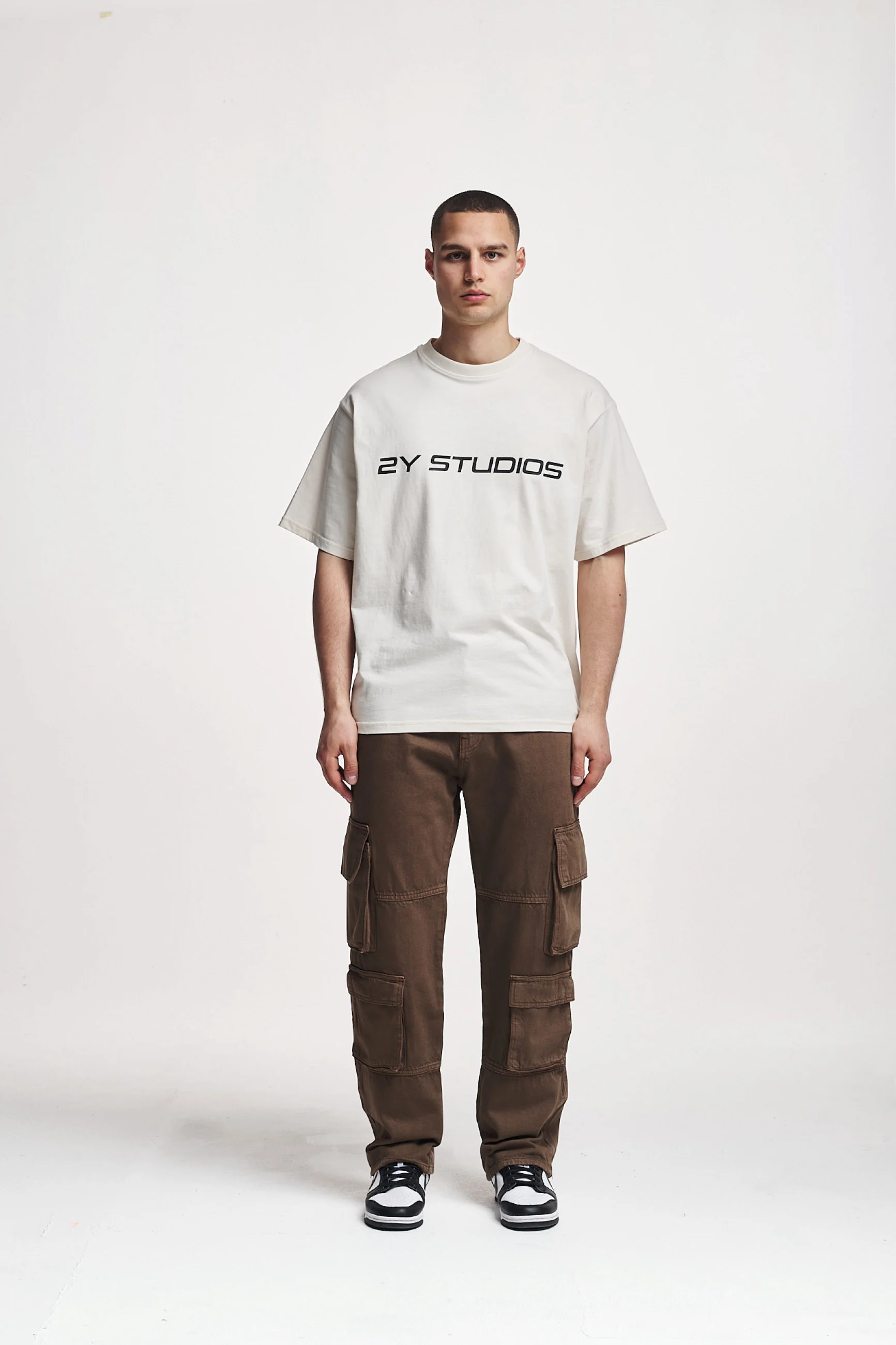 2Y Studios NEO ANKLE ZIP PANTS - Vaqueros holgados