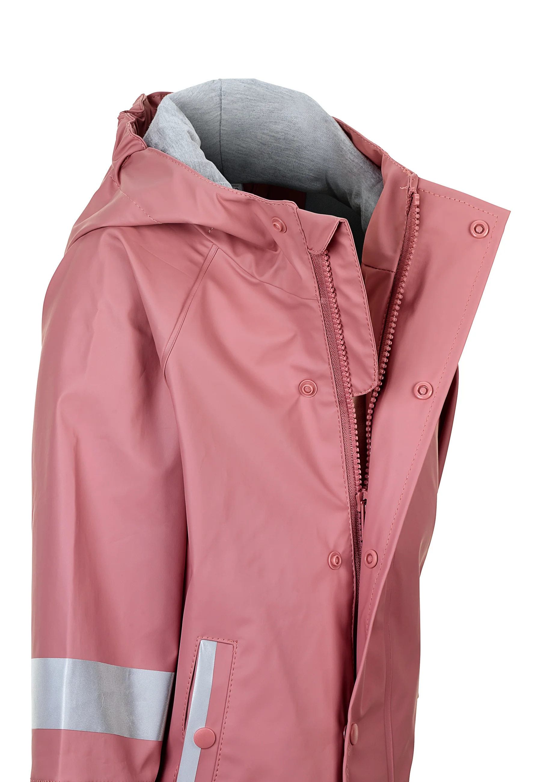 Regenjacke ungefüttert mit Reflektoren,wasserdicht