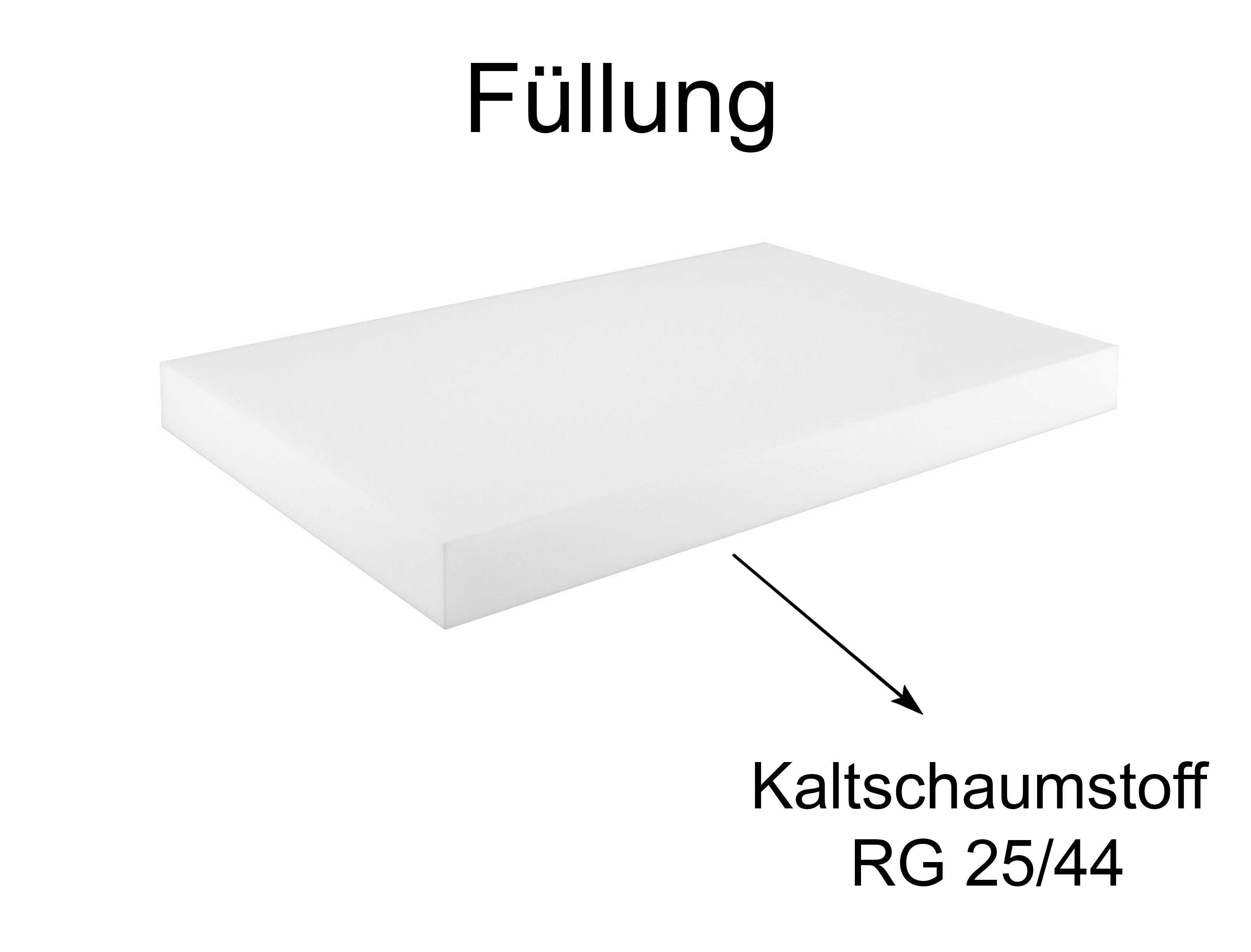 sunnypillow Sitzkissen Palettenkissen mit abnehmbarem Bezug Sitzkissen 120x60x15cm, Rot