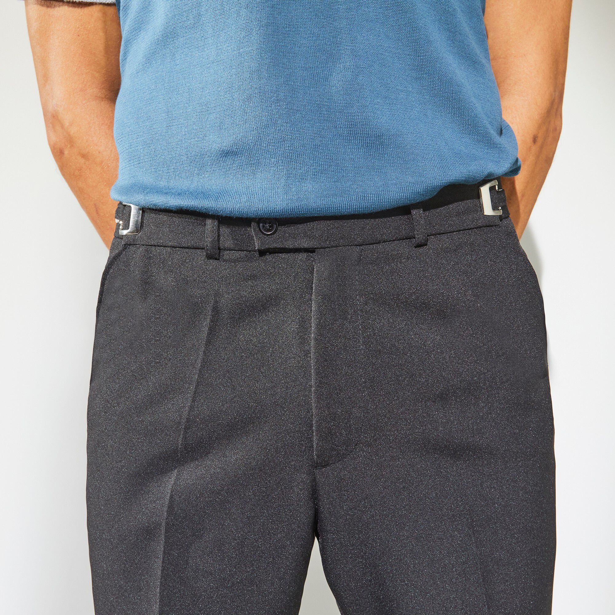 Pantalon taille réglable sans pince