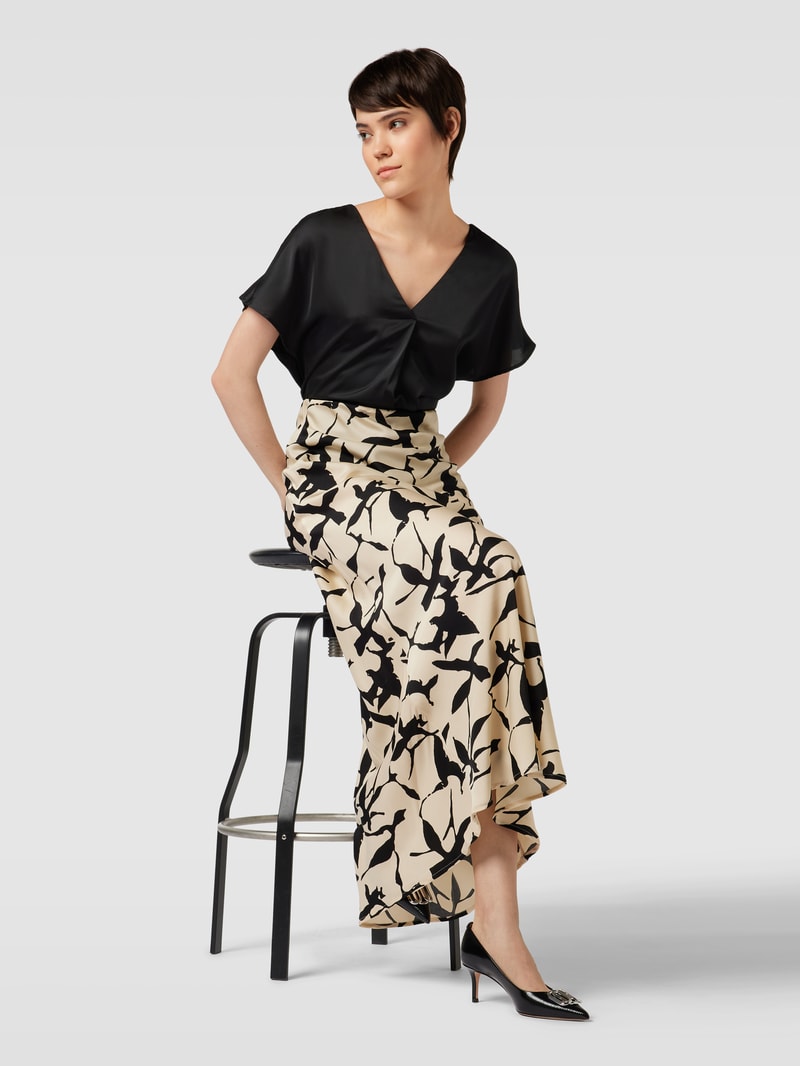 Top mit Fledermausärmeln Modell 'ELLETTE' in black