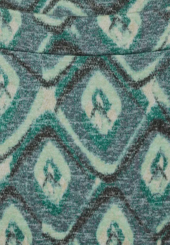 CECIL Shirt mit Rhombus Print