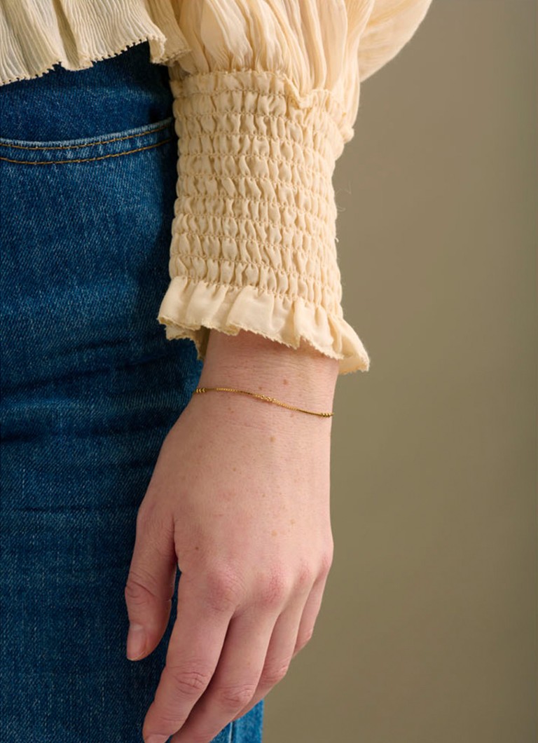 Pernille Corydon Eva bracelet gold plated