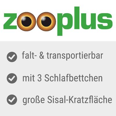 Faltbarer Katzenturm Soft’n Scratchy