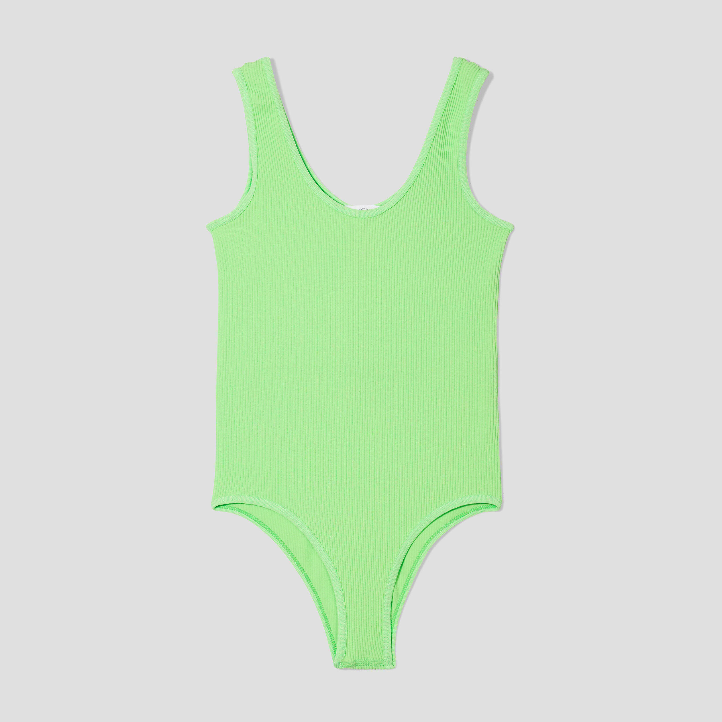 Body bretelles sans couture vert femme | Cache Cache