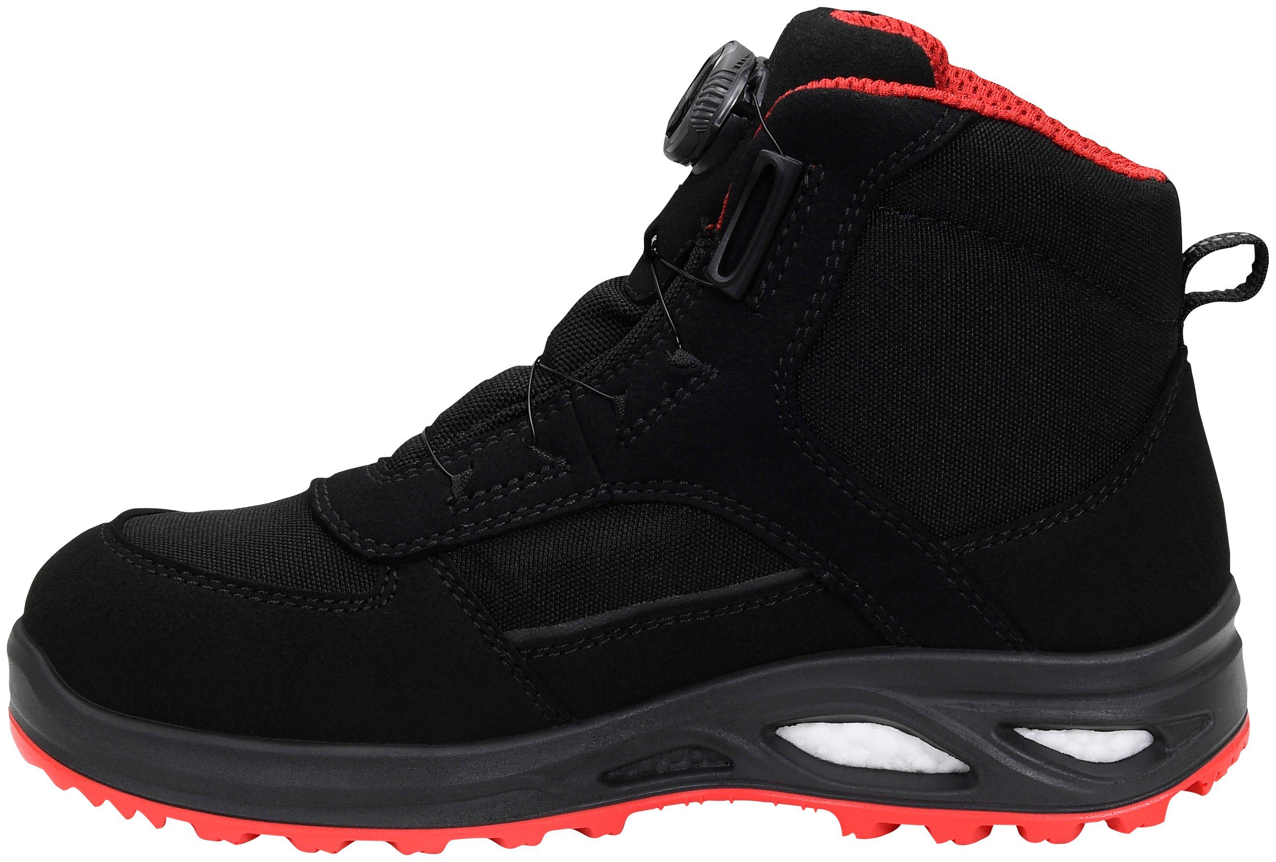 Elten HANNAH XXTL BOA® black-red Mid ESD Sicherheitsstiefel
