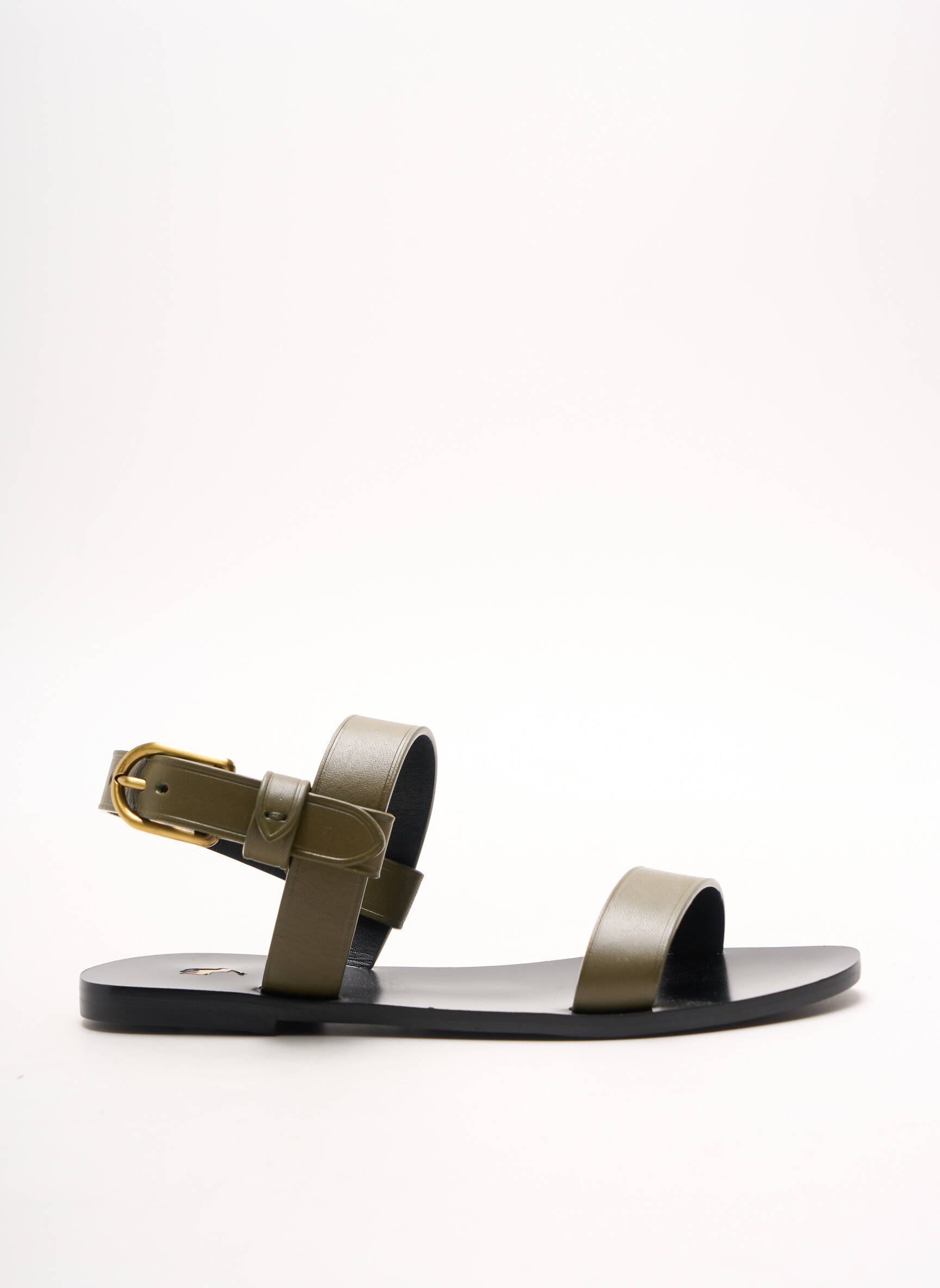 Ralph Lauren Sandales Nu Pieds Femme couleur vert
