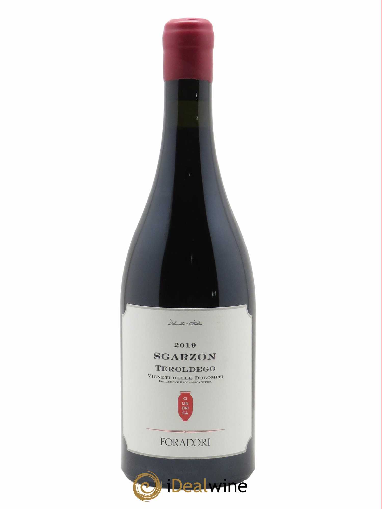 Vigneti delle Dolomiti IGT Sgarzon Cilindrica - Teroldego Elisabetta Foradori  2019 - Lot de 1 Bouteille