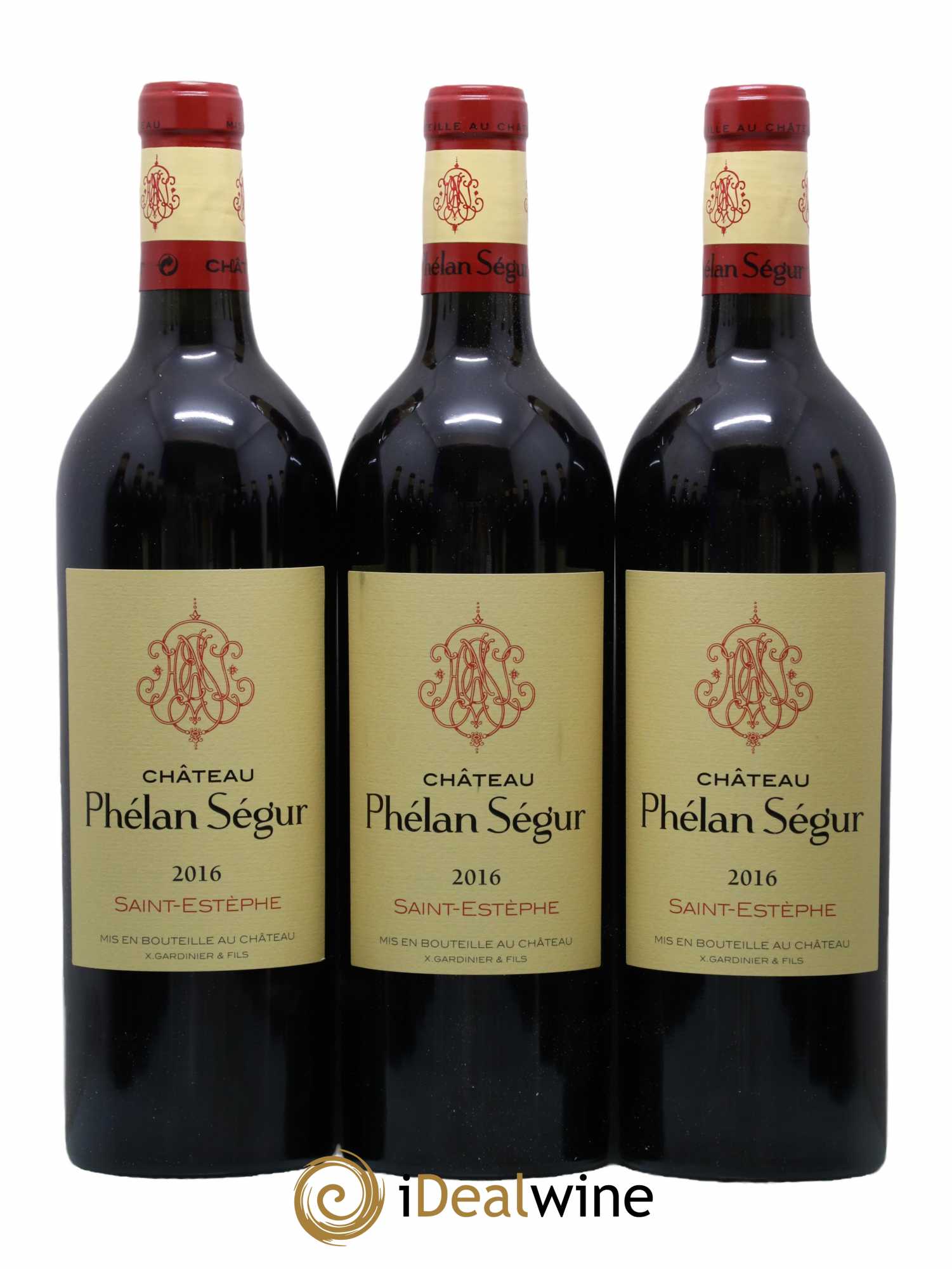 Château Phélan Ségur  2016 - Lot de 12 Bouteilles