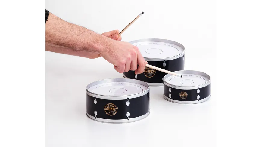 Suck UK Aufbewahrungsdosen Set Drumkit 3-tlg.