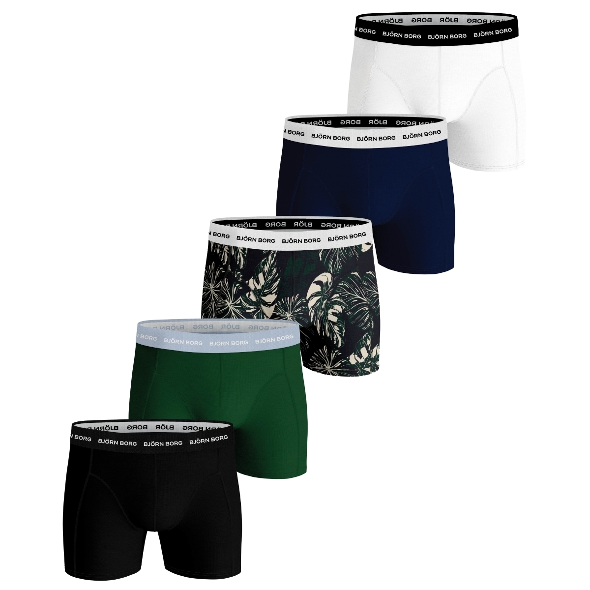 Björn Borg Essential Boxer 5er Pack Boxershorts multicolor