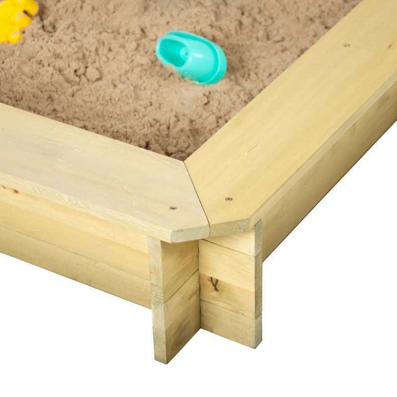 Bac à sable en bois avec parasol TP Toys