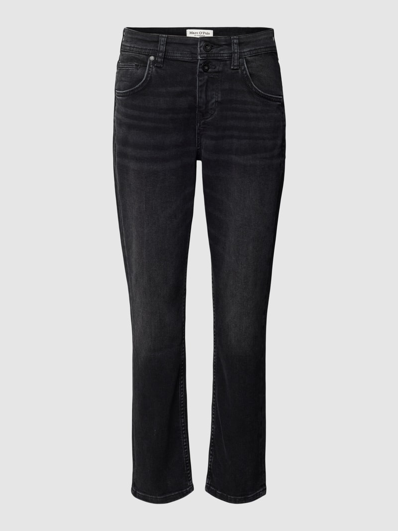 Jeans im 5-Pocket-Design in schwarz
