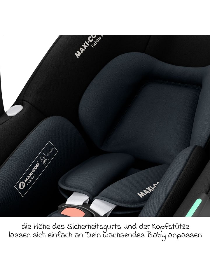Maxi-Cosi 3in1 Babyschale & Reboarder-Set ab Geburt in schwarz günstig kaufen onesize