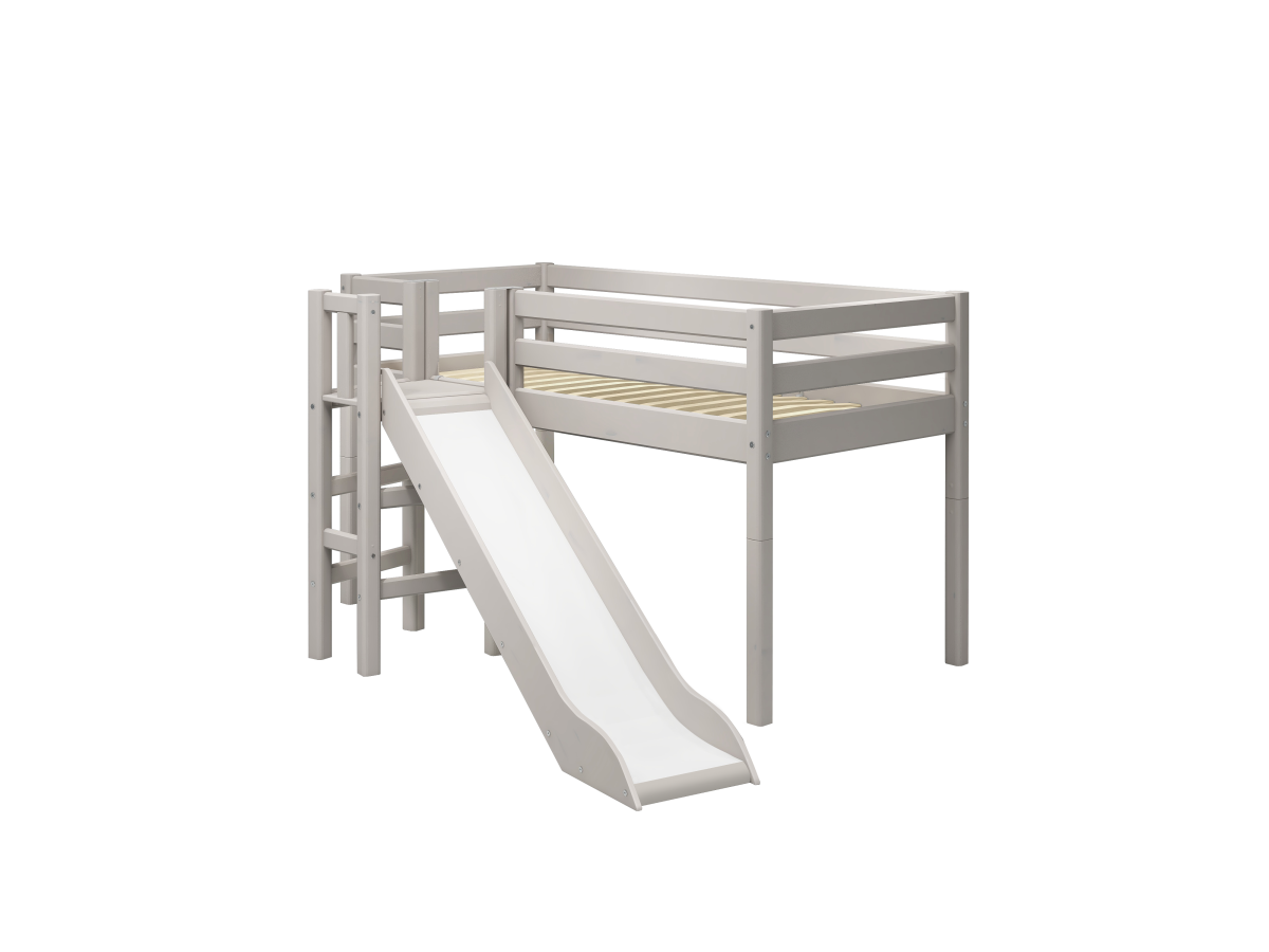 Flexa Hochbett Classic mit Rutsche 90 x 200 cm
