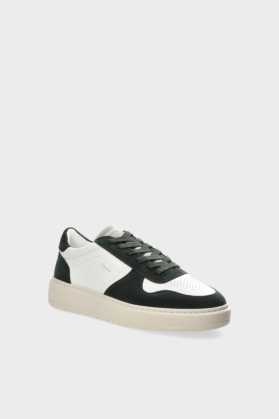 CPH77M leather mix white/green