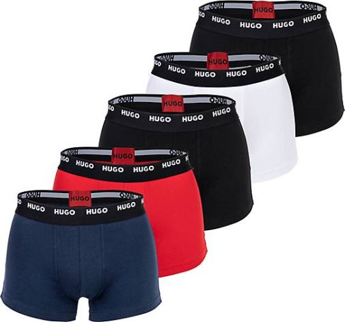 HUGO Boxershort 5er Pack