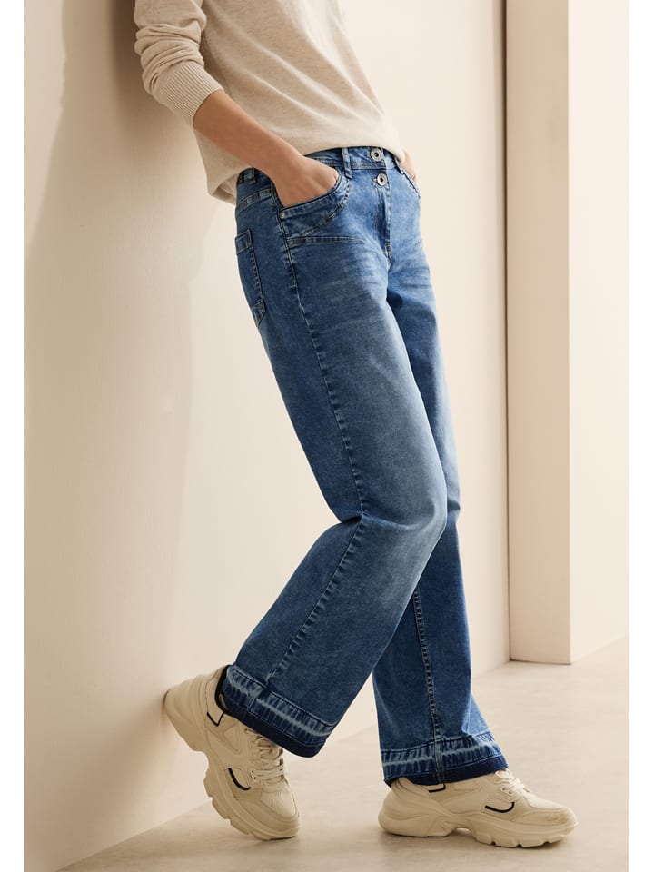 Cecil Jeans - Comfort fit - in Blau günstig kaufen