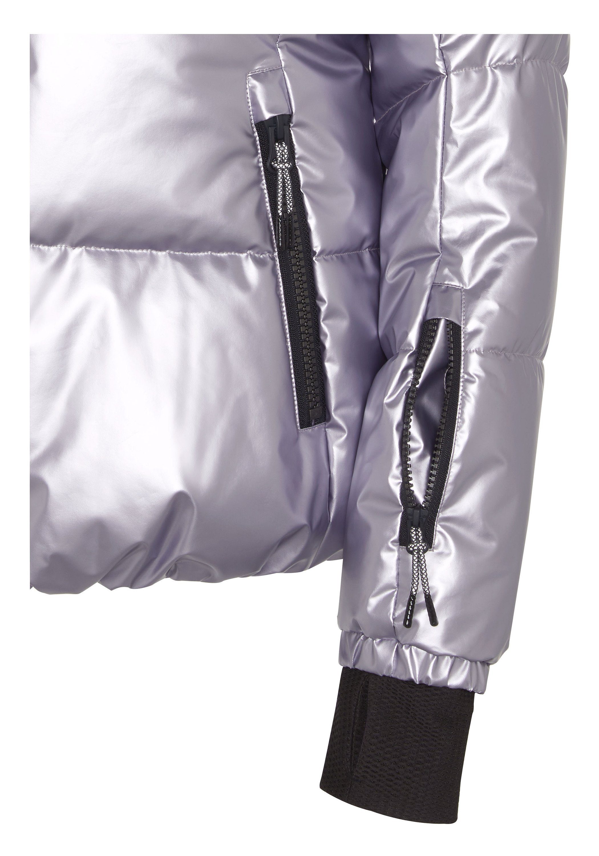 Chiemsee Skijacke Skijacke in Metallic-Puffer-Optik 1