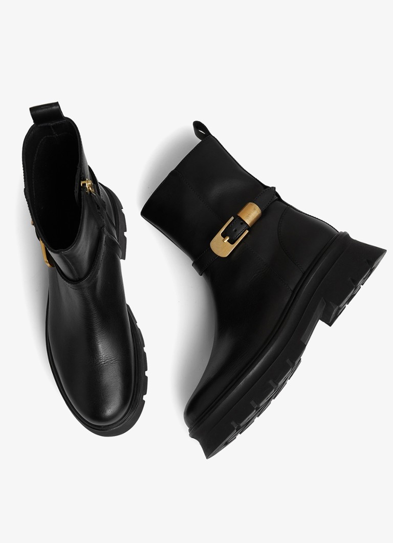 Reiss  Elena biker boot van kalfsleer
